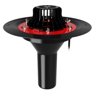 Воронка кровельная обогреваемая с закладным элементом VMOPro 90x300