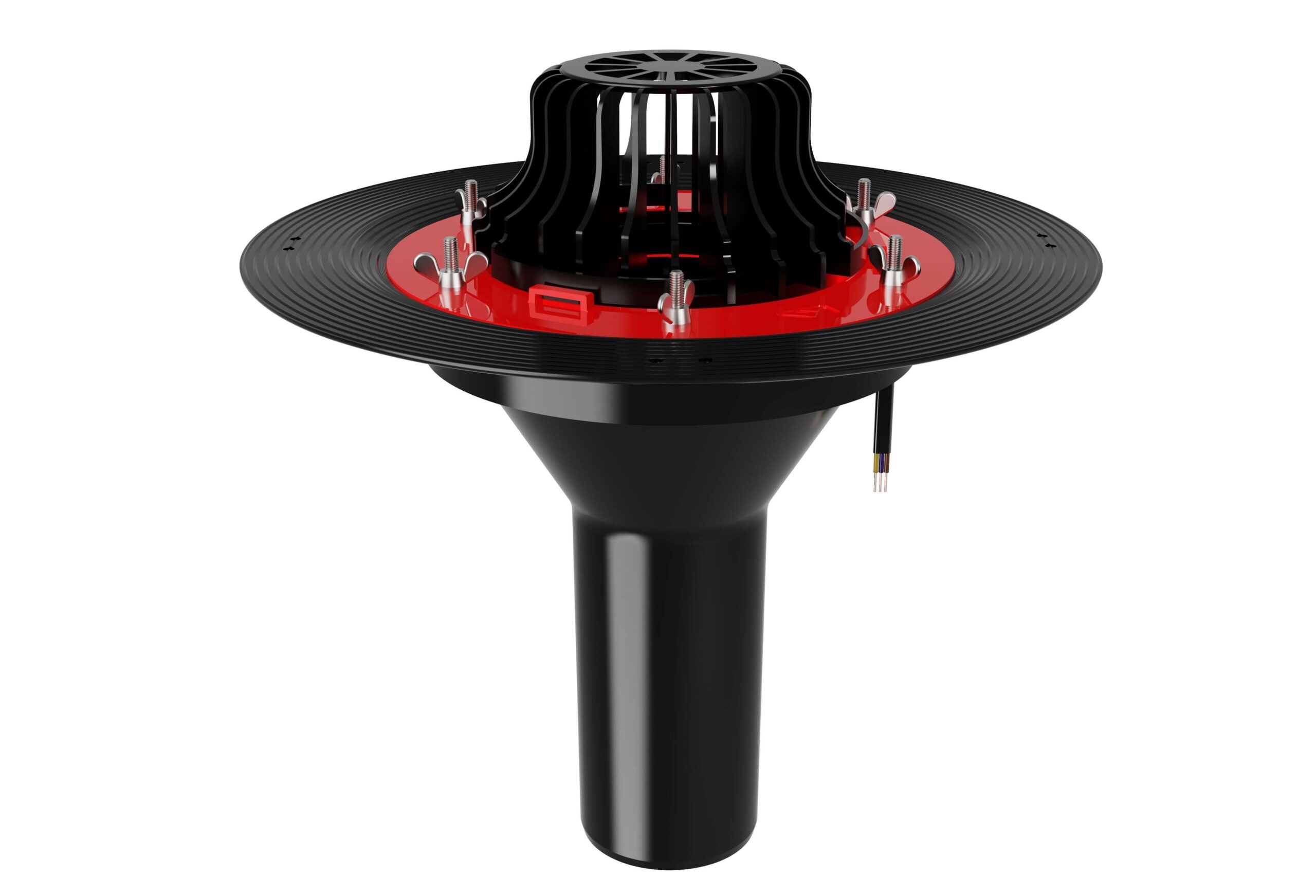 Воронка кровельная обогреваемая с закладным элементом VMOPro 90x300